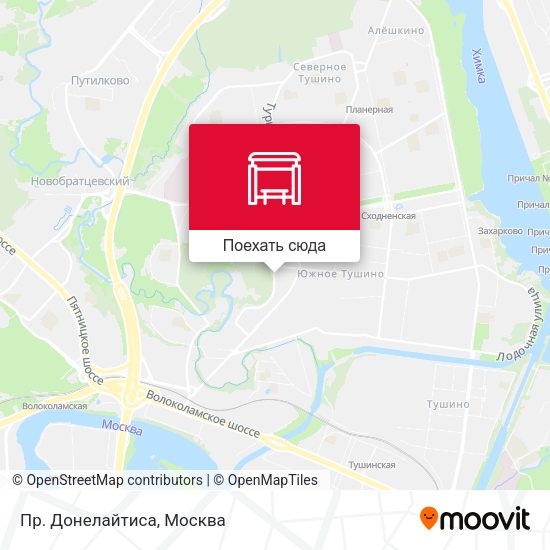 Карта Пр. Донелайтиса