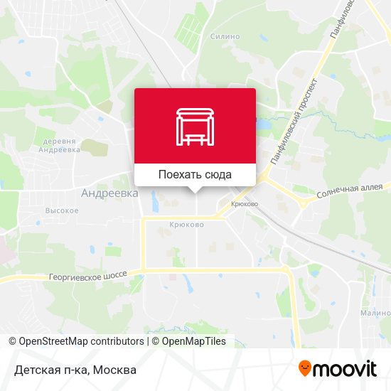 Карта Детская п-ка