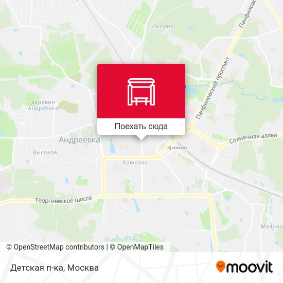 Карта Детская п-ка