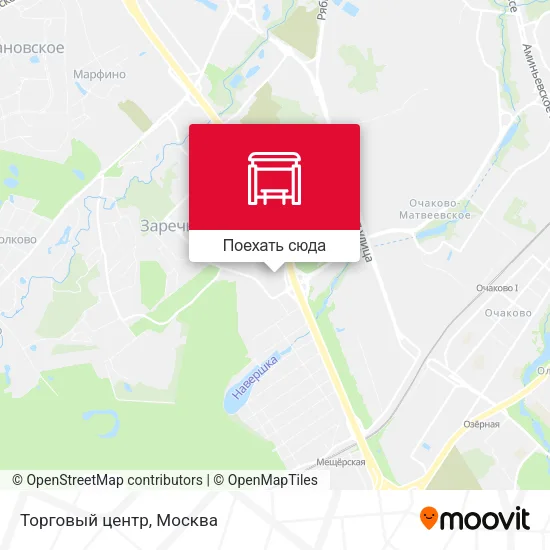 Карта Торговый центр