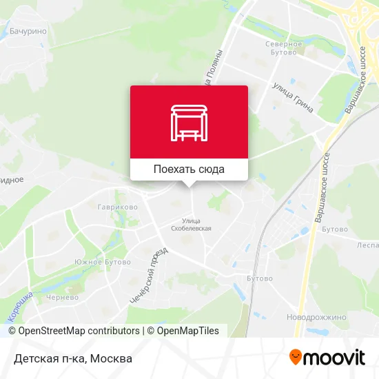 Карта Детская п-ка