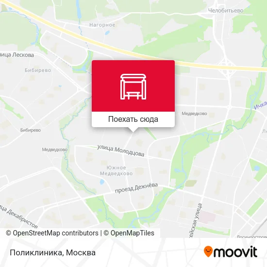 Карта Поликлиника