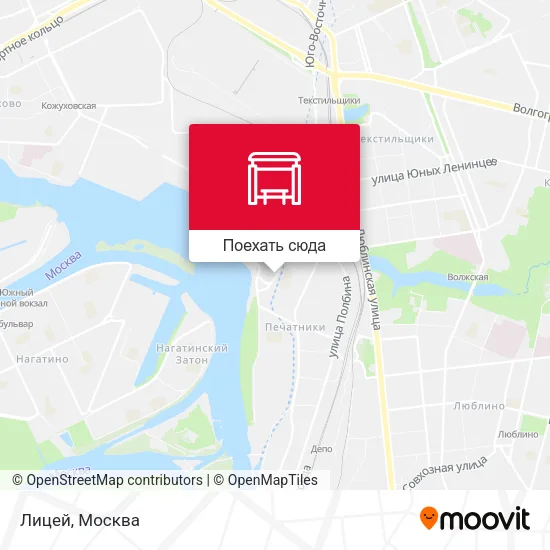Карта Лицей