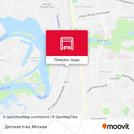 Карта Детская п-ка
