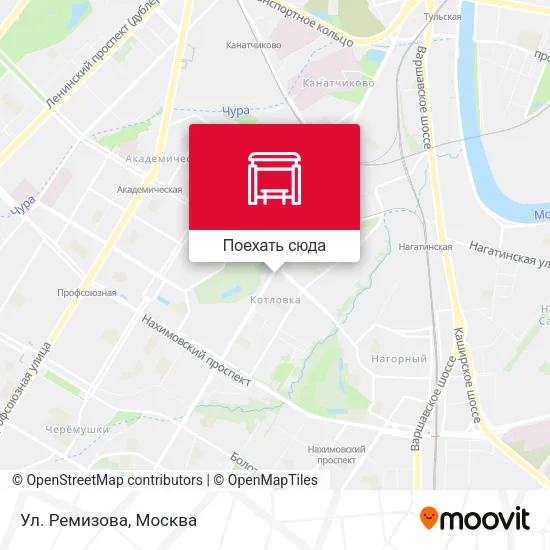 Карта Ул. Ремизова