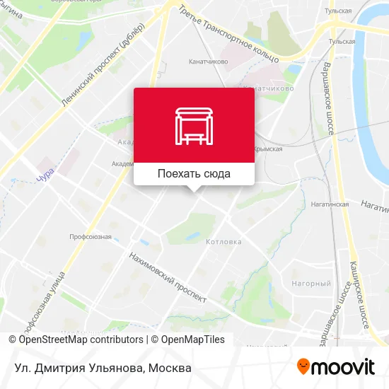Карта Ул. Дмитрия Ульянова