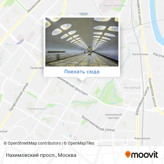 Карта Нахимовский просп.