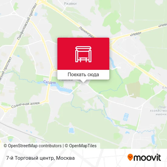 Карта 7-й Торговый центр