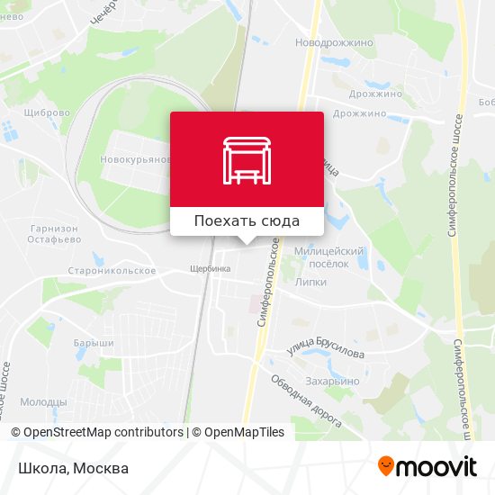 Карта Школа