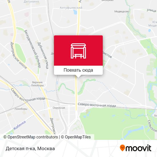 Карта Детская п-ка