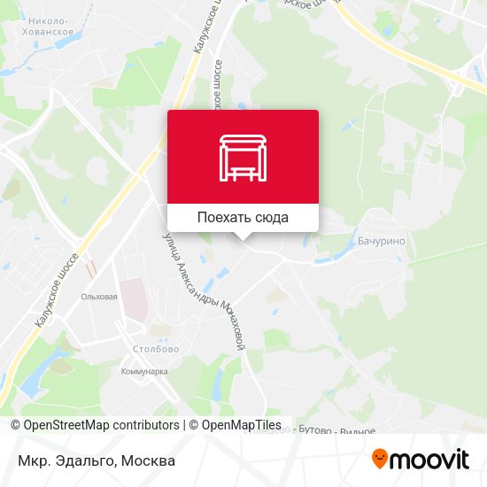 Карта Мкр. Эдальго