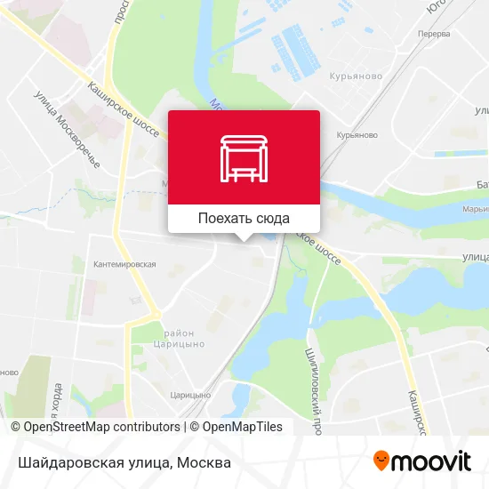 Карта Шайдаровская улица