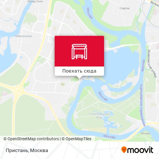 Карта Пристань
