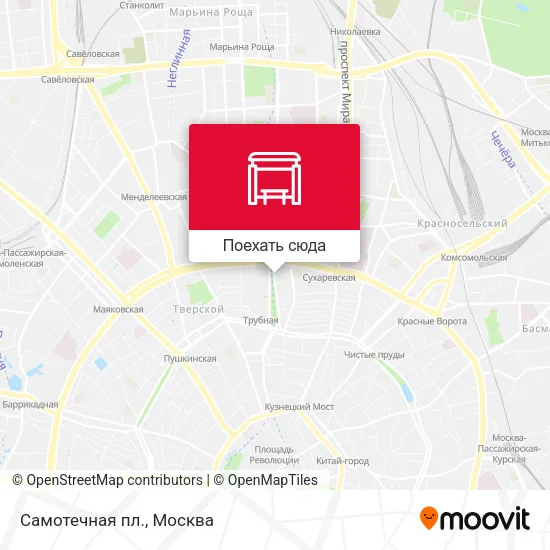 Карта Самотечная пл.