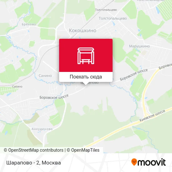 Карта Шарапово - 2