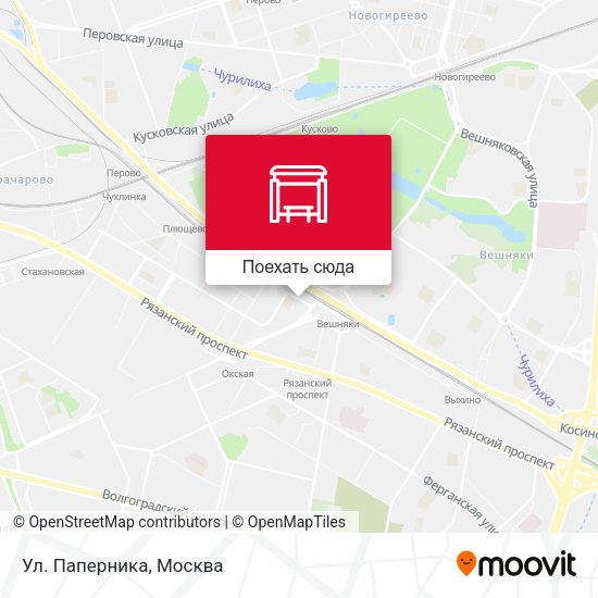 Карта Ул. Паперника