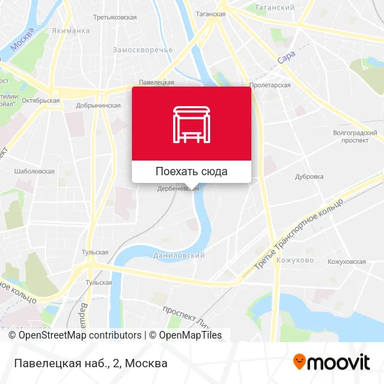 Карта Павелецкая наб., 2