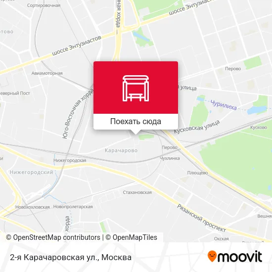Карта 2-я Карачаровская ул.