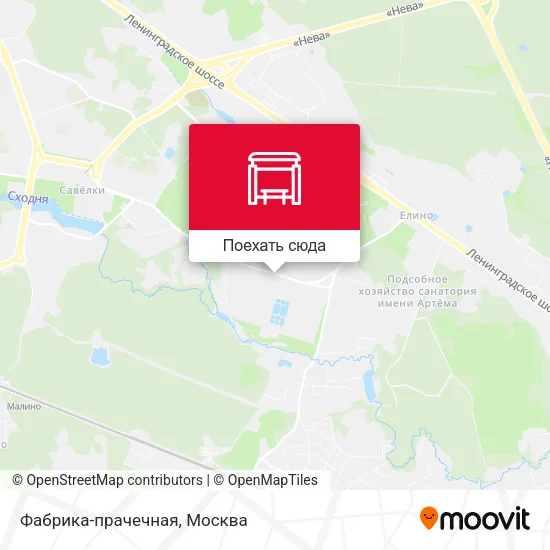 Карта Фабрика-прачечная