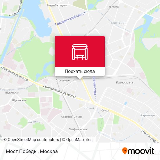 Карта Мост Победы