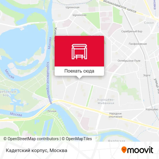 Карта Кадетский корпус