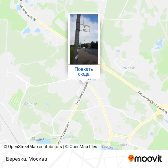 Карта Берёзка