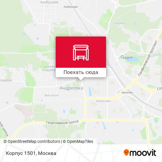 Карта Корпус 1501