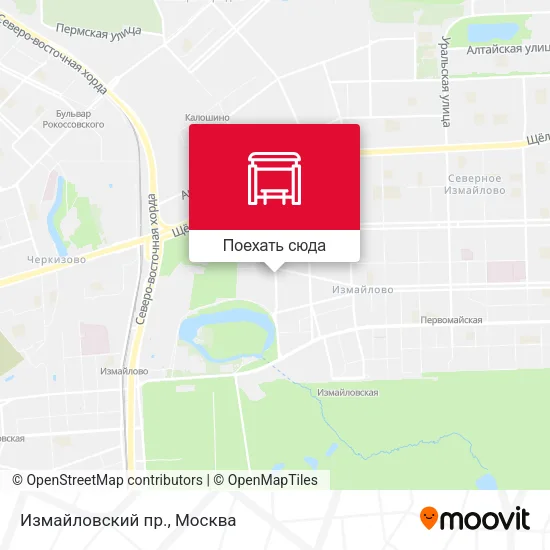 Карта Измайловский пр.