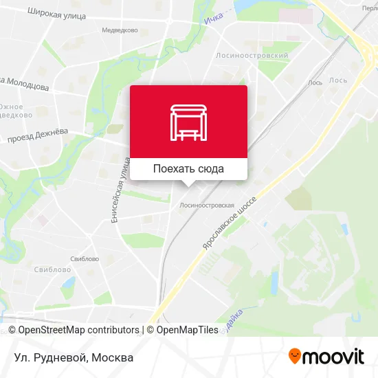 Карта Ул. Рудневой