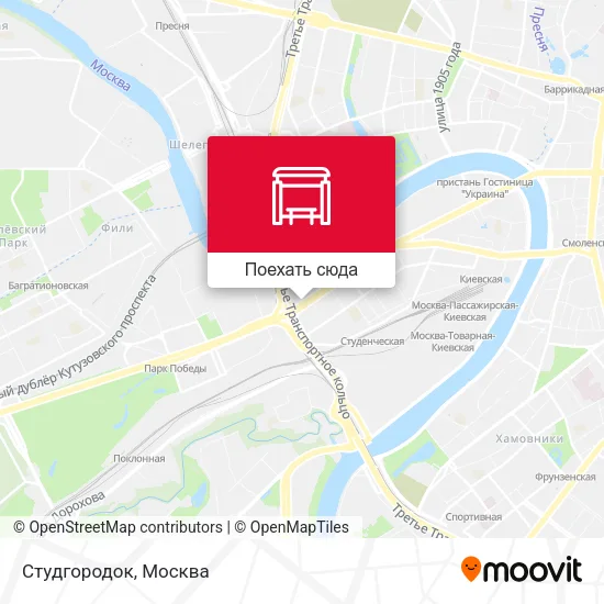 Карта Студгородок