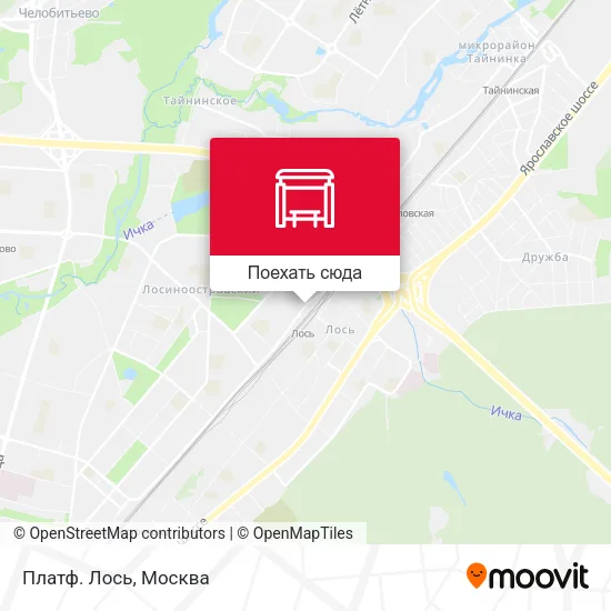 Карта Платф. Лось