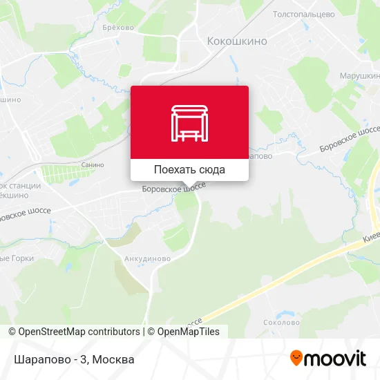 Карта Шарапово - 3
