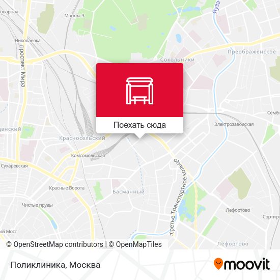 Карта Поликлиника