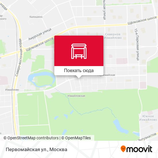 Карта Первомайская ул.
