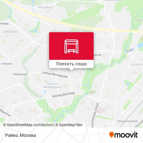 Карта Раёво