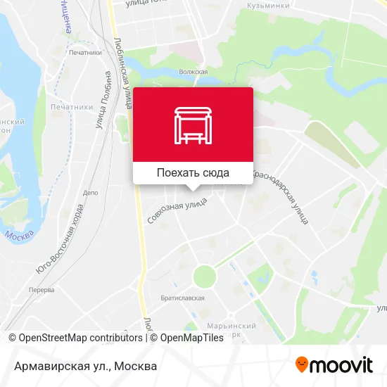 Карта Армавирская ул.