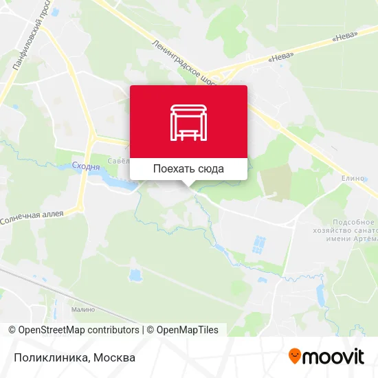 Карта Поликлиника