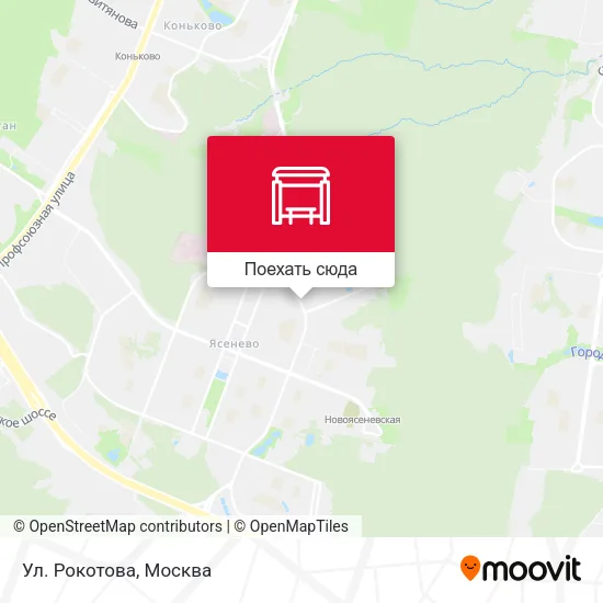 Карта Ул. Рокотова