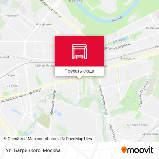 Карта Ул. Багрицкого