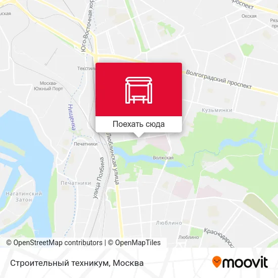 Карта Строительный техникум