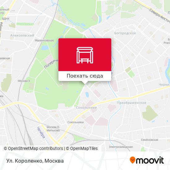 Карта Ул. Короленко