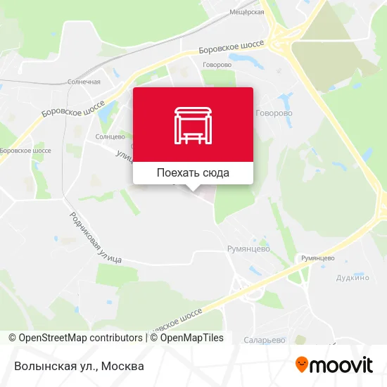 Карта Волынская ул.