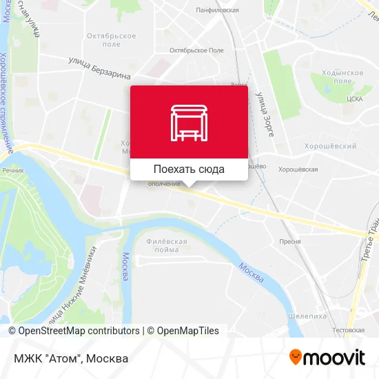 Карта МЖК "Атом"