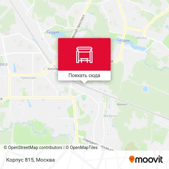 Карта Корпус 815
