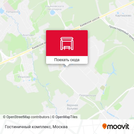 Карта Гостиничный комплекс