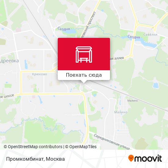 Карта Промкомбинат