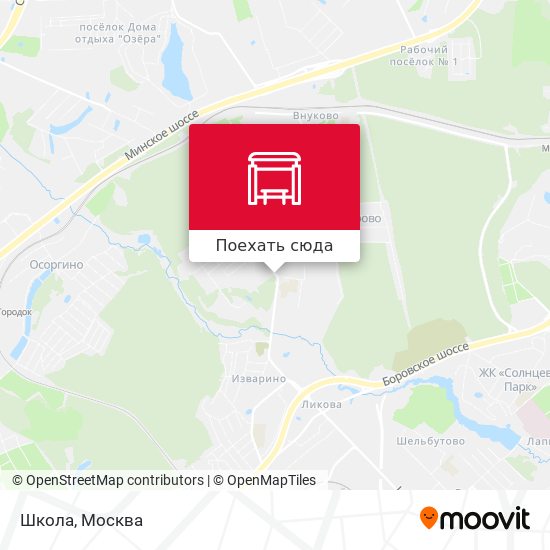 Карта Школа