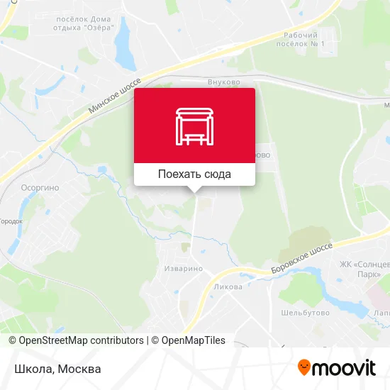 Карта Школа
