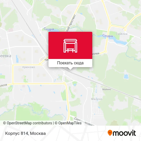 Карта Корпус 814