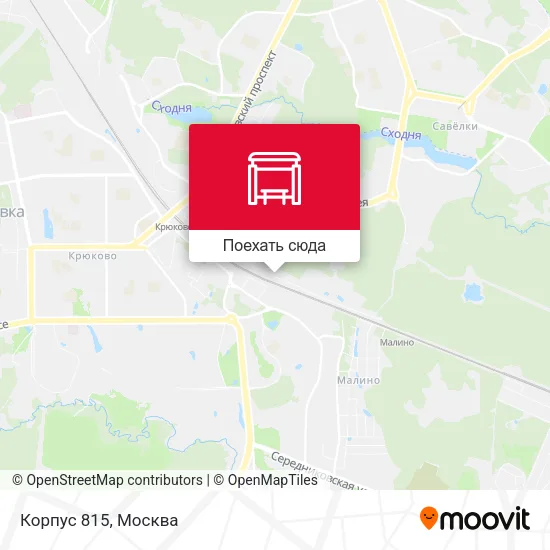 Карта Корпус 815
